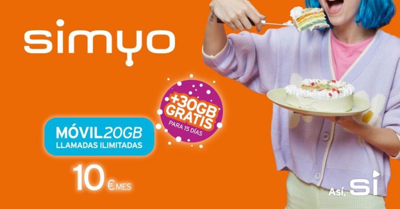simyo 30gb gratis navidad